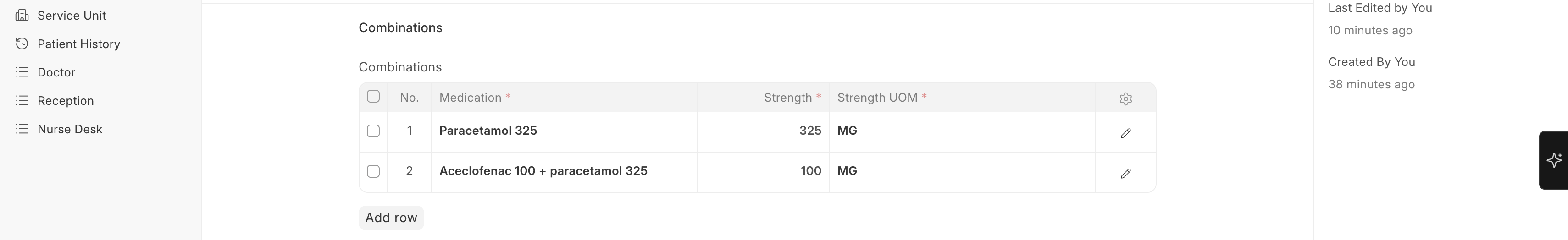 Combination Medication